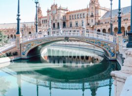 Plaza de España, Sevilla capital. España